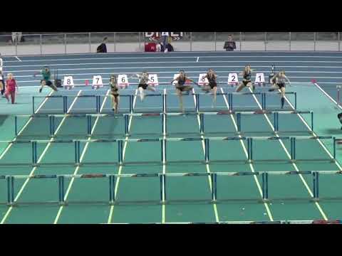 Ogólnopolskie zawody lekkoatletyczne - Toruń - 27.01.2019r. - 60 m ppł - (76.2) K U18 - bieg 2/3