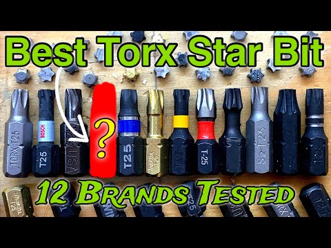 Who Makes the Best Torx Star Bit? Best Torx Bit Best Torx Brand from Big Box Stores