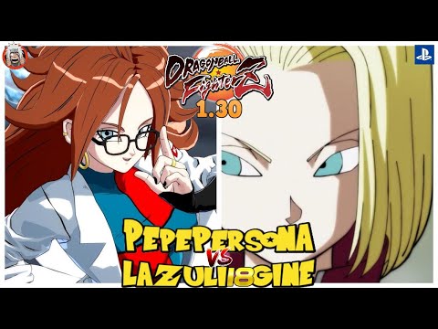 DBFZ pepe_persona vs lazuli18_gine - crazy fights - Ver 1.30