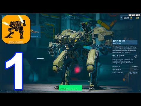 Armor Attack: Robot PvP Game - Gameplay Walkthrough Part 1 Tutorial (iOS,Android)