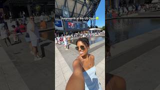 It’s Juneteenth at the US open 🎾 #tennis #altheagibson #usopen