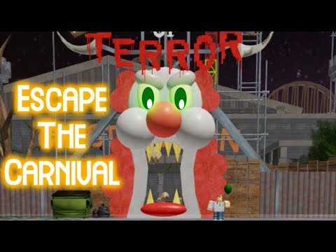 [Updated] Escape The Carnival of Terror 🤡 Scary Obby Roblox Gameplay Walkthrough No Death [4K]