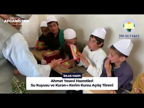 Ahmet Yesevi Hazretleri Su Kuyusu ve Kuran-ı Kerim Kursu Açılış Töreni