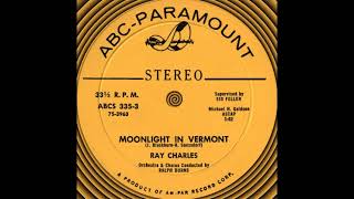 MOONLIGHT IN VERMONT, Ray Charles, (ABC #335-3) 1960