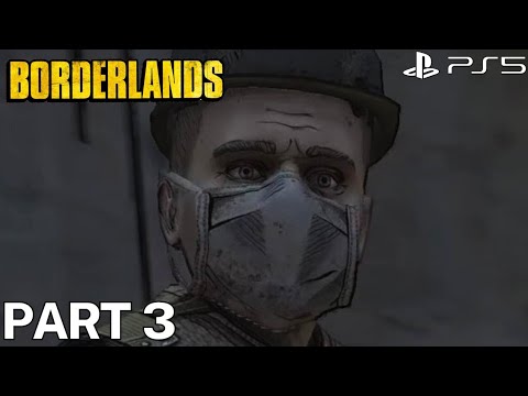 Borderlands (PS5) 4K HDR 60FPS - Gameplay Walkthrough Part 3 - Into The Mine - Roid Rage Psycho