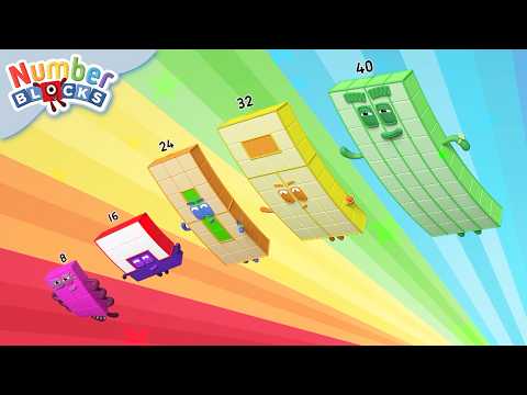 The Super Duper Heroes of Numberland | 123 Learn to Count for Kids | Number Cartoon | Numberblocks