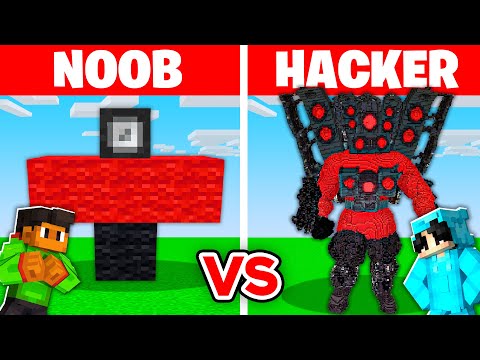 Bubbles - NOOB vs HACKER: I Cheated in a UPGRADED SPEAKERMAN Build Challenge!
