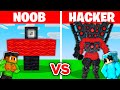 NOOB vs HACKER: I Cheated in a UPGRADED SPEAKERMAN Build Challenge!
