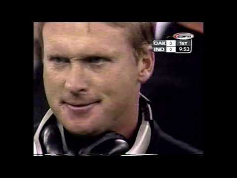 Indianapolis Colts vs. Oakland Raiders (Week 5, 2001)