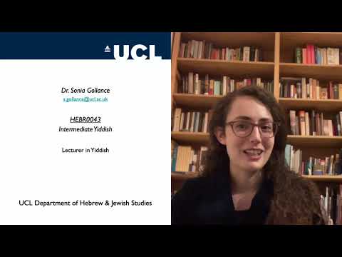 HEBR0043 Intermediate Yiddish