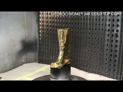 Spray on chrome Gold Chrome Hydrochrome