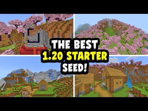 BEST STARTER SEED For Minecraft 1.20 Bedrock/Java (MCPE, Xbox, Switch, Playstation ,PC)