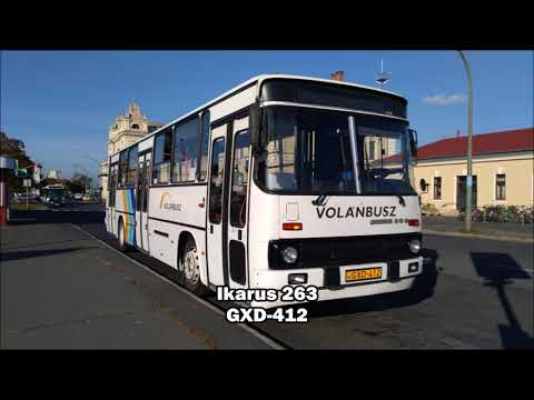 Búcsúznak Szombathely helyijáratos Ikarusai.