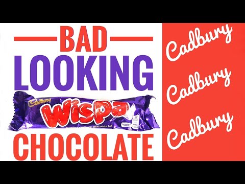 Bad looking chocolate | Wispa aerated bar from Cadbury London
