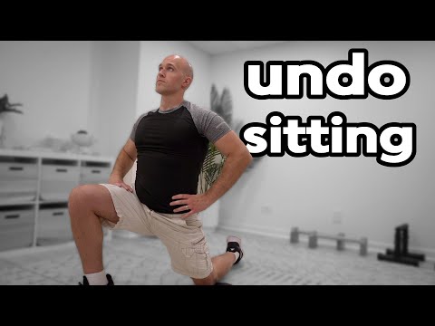 If You Sit For Work, You NEED These Stretches