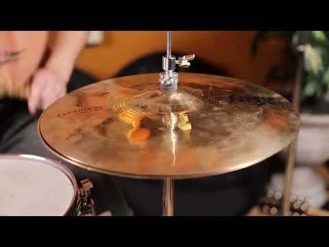 14" Sabian HHX Evolution Dave Weckl Signature Hi-Hat Cymbal Pair 966g/1520g