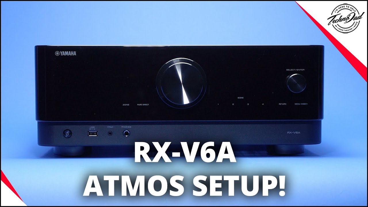 video Amply xem phim Yamaha RX-V6A Black chính hãng 0