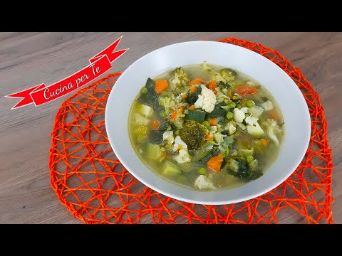 Minestrone di Verdure fatto in casa