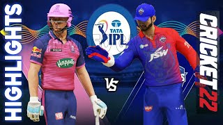 𝗿𝗿 𝘃𝘀 𝗱𝗰 - Rajasthan Royals vs Delhi Capitals Match Highlights IPL 15 Cricket 2022