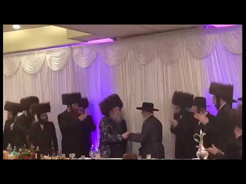 Satmar Rebbe At Toldos Tzvi Spinka Sheva Brochos - Adar I 5779