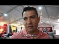 MARCO ANTONIO BARRERA "I THINK MANNY PACQUIAO BEATS THURMAN BY DECISION!"