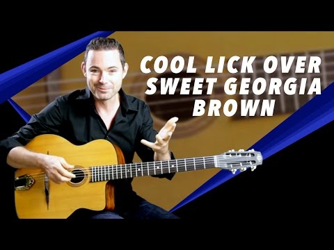 Ultra-Cool Lick Over Sweet Georgia Brown - Gypsy Jazz Guitar Secrets