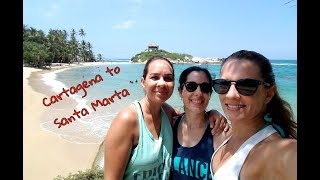 Cartagena to Santa Marta. Exploring Colombia #3