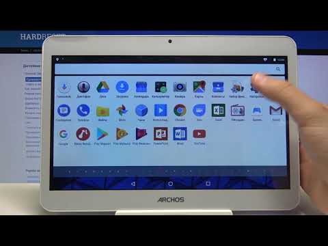 Уровень заряда в процентах на Archos Access 101 3G / Как включить % батареи на Archos Access 101 3G?