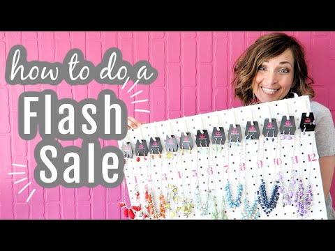How to Do a Flash Sale