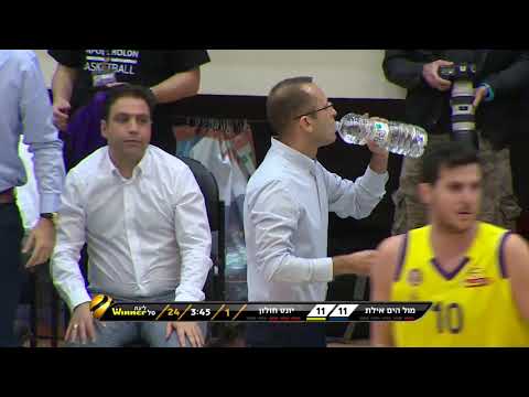 2018 2019   Israel   2019 01 12   Hapoel Eilat vs Hapoel Holon 190113000244