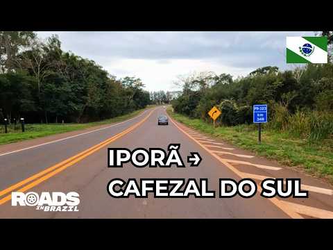 Iporã → Cafezal do Sul | POV Dashcam Drive | Paraná, Brasil