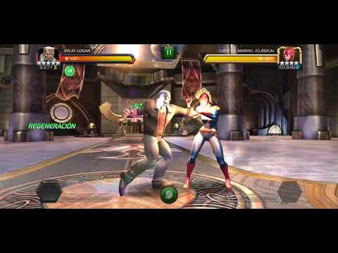 Old Man Logan against ROL Cap Marvel Buffed Version 25 still weak.