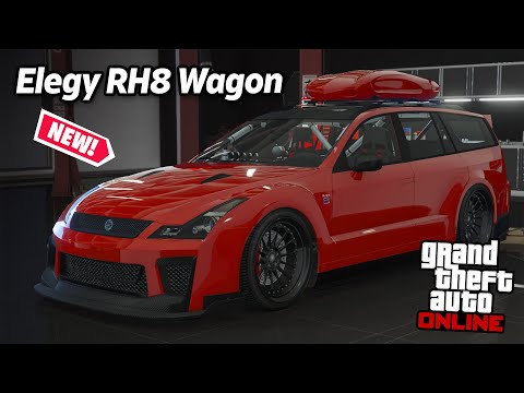 GTA 5 - Annis Elegy RH8 Wagon (Nissan GT-R R35 Wagon) - Vehicle Customization