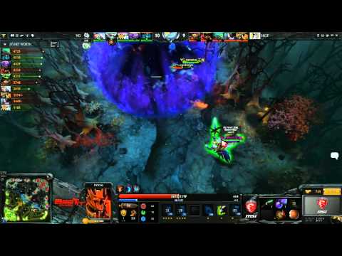 Vici Gaming vs HGT Game 1 - MSI Beat IT Global 2014 @TobiWanDOTA