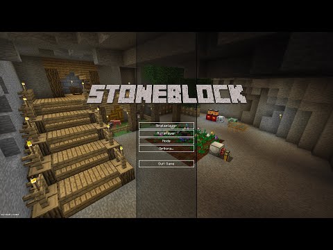 Minecraft StoneBlock Episode 5 - #ProjectHive - Refined Storage System