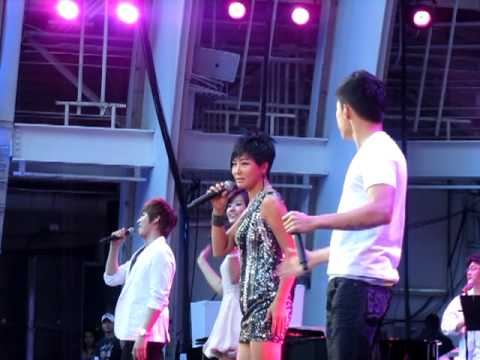 [FANCAM] 110430 - KMF 2011: Jeong Soo Ra ft Jay Park, Ji Eun, Soohyun & Hyorin