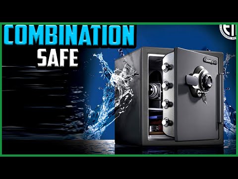 1.3 Cub Small Safes for Home Use Fire and Water Proof, Digital Security Box Fireproof Safe Box with Combination Lock, Smart Alarm System and Removable Shelf, Personal Safe for Home Documents Valuables video review thumbnail