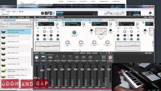 Video thumbnail for Boom and Bap: FXpansion BFD3 drum plugin review by SoundsAndGear