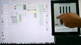 Video thumbnail for FlowStone UDP iPad app. by DSPRobotics