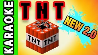MINECRAFT SONG Instrumental / Karaoke: &quot;TNT&quot; [TryHardNinja &amp; CaptainSparklez]