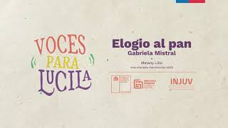 Musik-Video-Miniaturansicht zu Elogio del pan Songtext von Gabriela Mistral