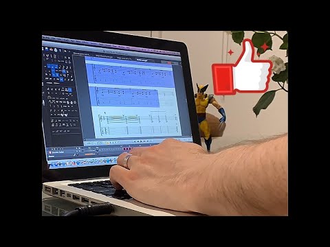 Psychobilly Guitar Lesson Transcription - Chop Tops Deadly Love (Timelapse of transcribing process!)