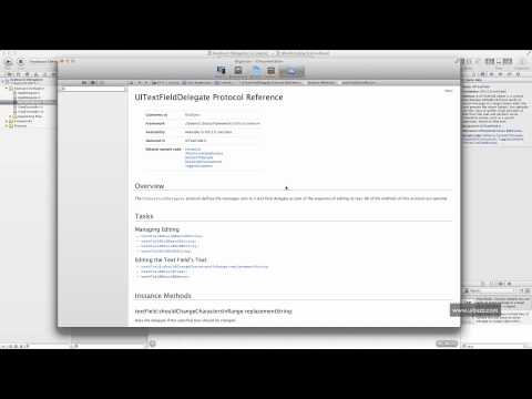 iOS - Respond to the return key using delegation