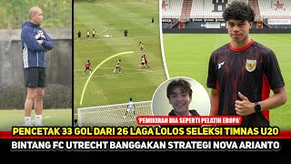 Download lagu HASIL SELEKSI DILUAR DUGAAN! Nova Arianto buat Bintang Utrecht gacor~Timnas U20 generasi emas mp3