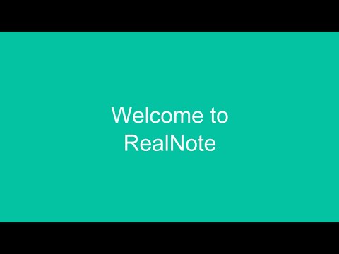 Welcome to Social AR - Welcome to RealNote