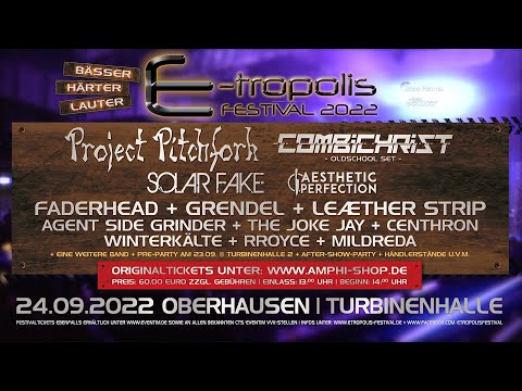 E-tropolis Festival 2022 - 2. Teaser - Der Countdown läuft!