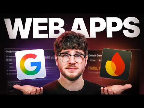 How to Build & Launch REAL Web Apps (Google AI + Firebase)