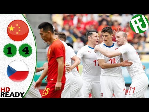 China vs Czech Republic 1-4  All Goals and Highlights   26-March-2018 HD