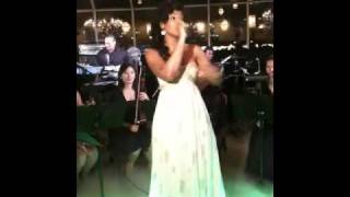 Ashanti sings &quot;Somewhere Over the Rainbow&quot;