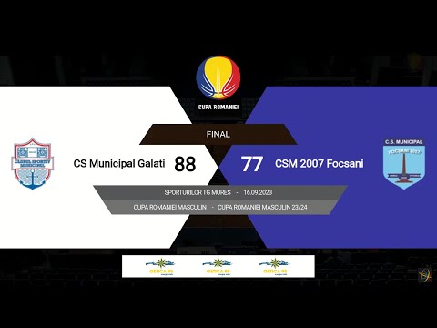 CRBM 2023-2024: CSM Galați - CSM 2007 Focșani